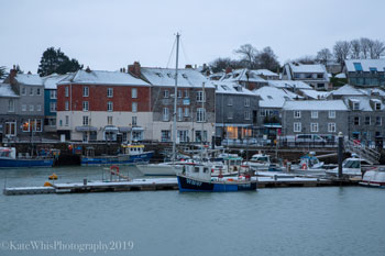 Padstow in the snow