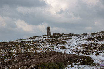 Stepper Point in the snow
